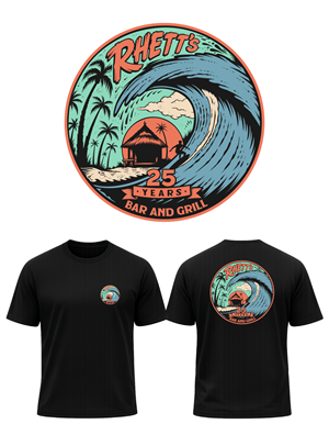 T-shirt Design by Risallah