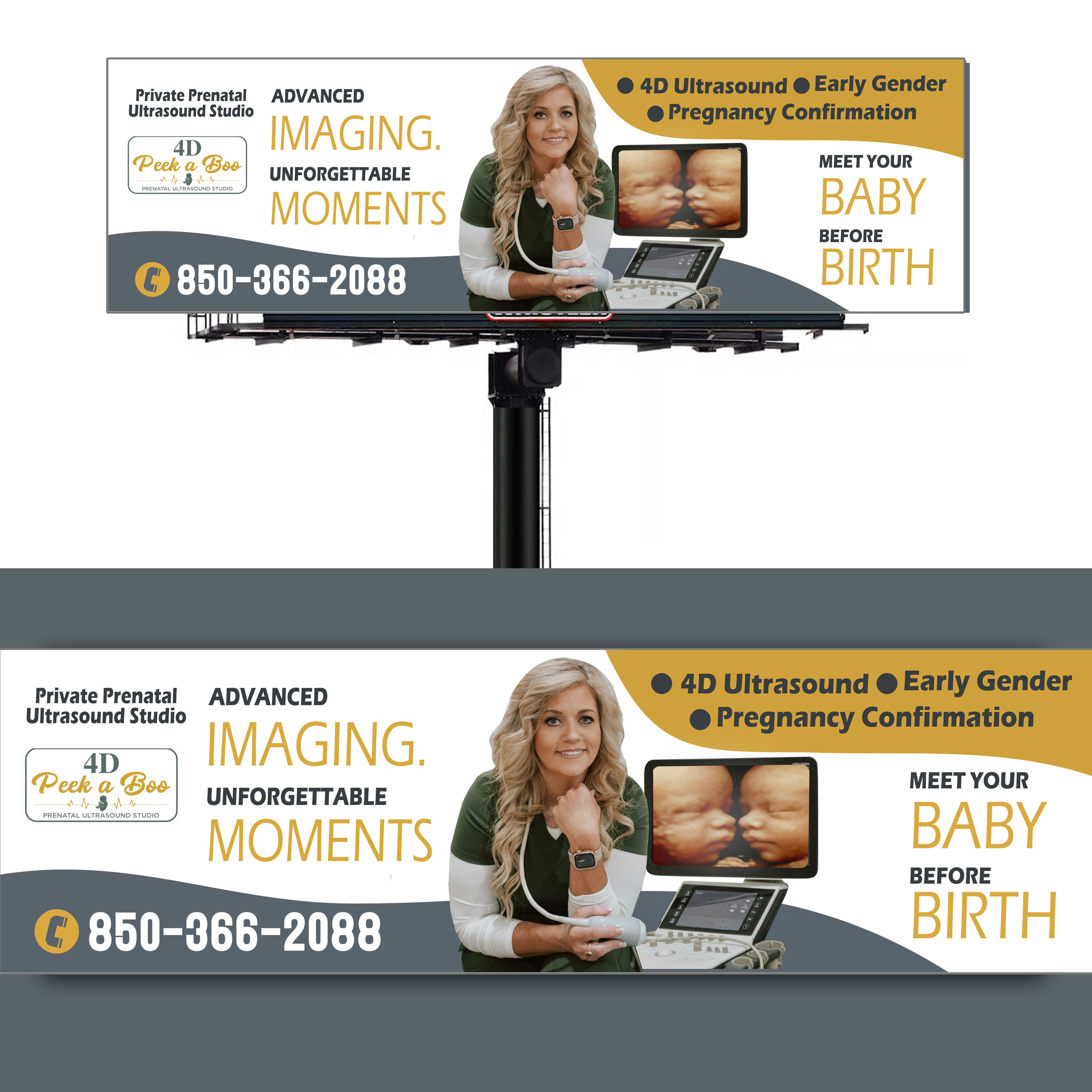 Billboard Design by All art for 4D Peek a Boo of Pace  | Design #37332866