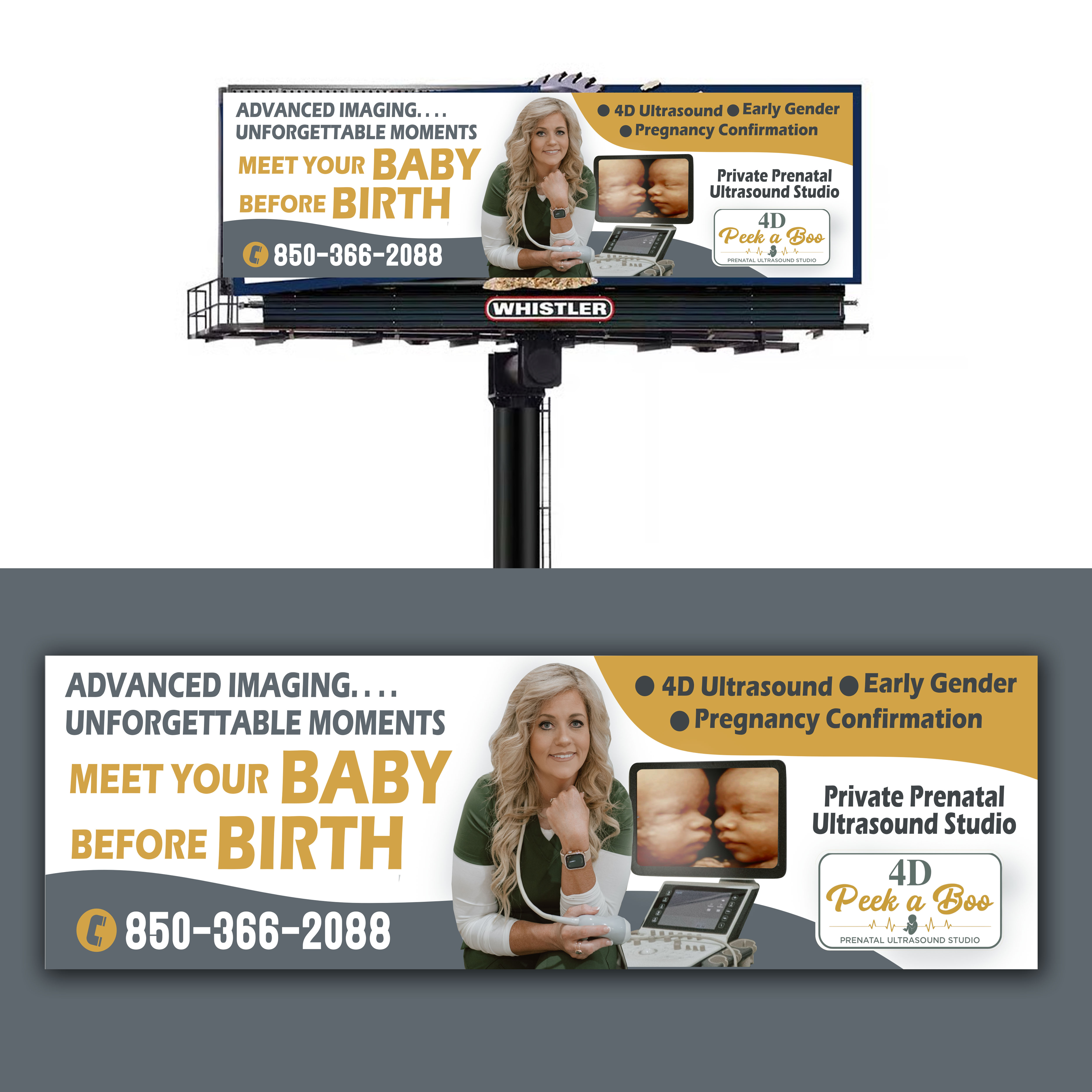 Billboard Design by All art for 4D Peek a Boo of Pace  | Design #37332871