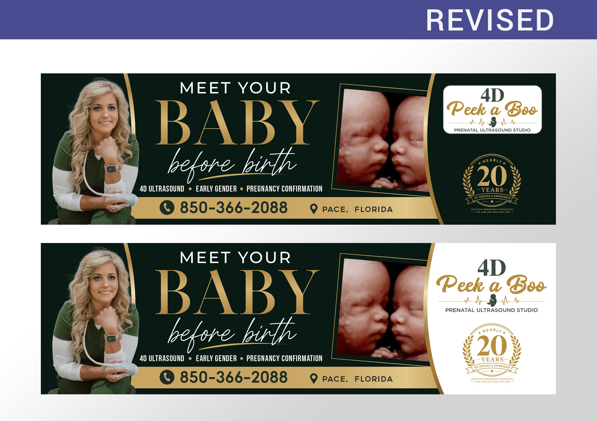 Billboard Design by MDesigns ™ for 4D Peek a Boo of Pace  | Design #37355065