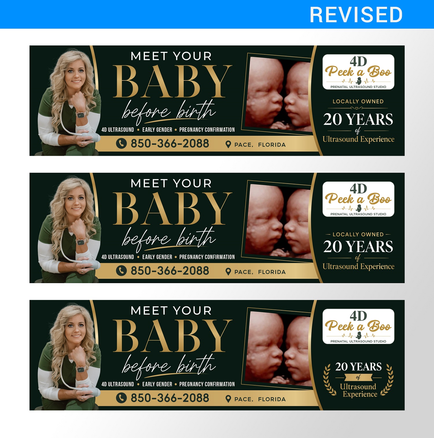 Billboard Design by MDesigns ™ for 4D Peek a Boo of Pace  | Design #37360163
