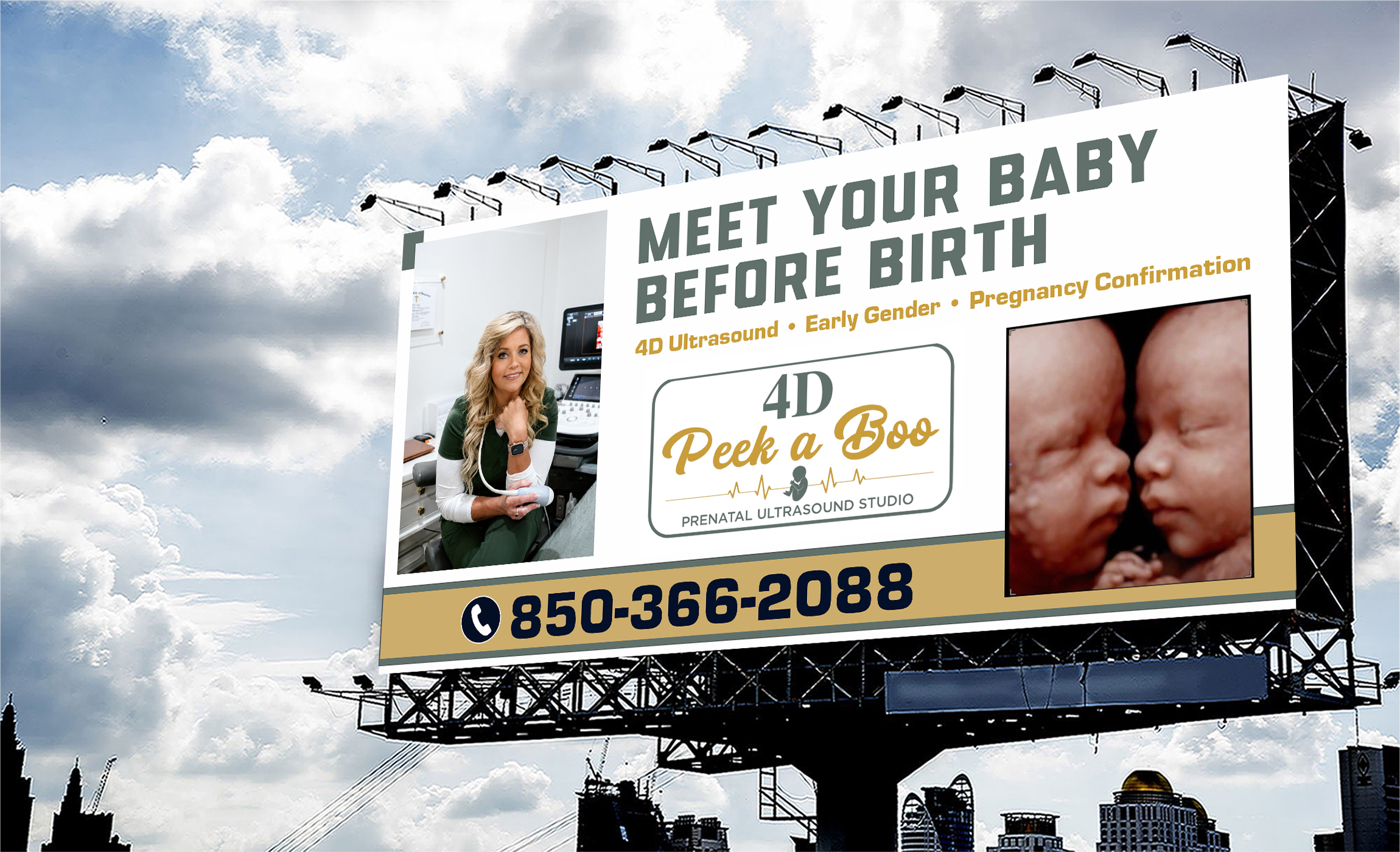 Billboard Design by JS Desiger for 4D Peek a Boo of Pace  | Design #37325002