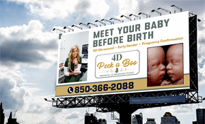 Diseño de Cartelera por JS Desiger para 4D Peek a Boo of Pace  | Diseño: #37325002