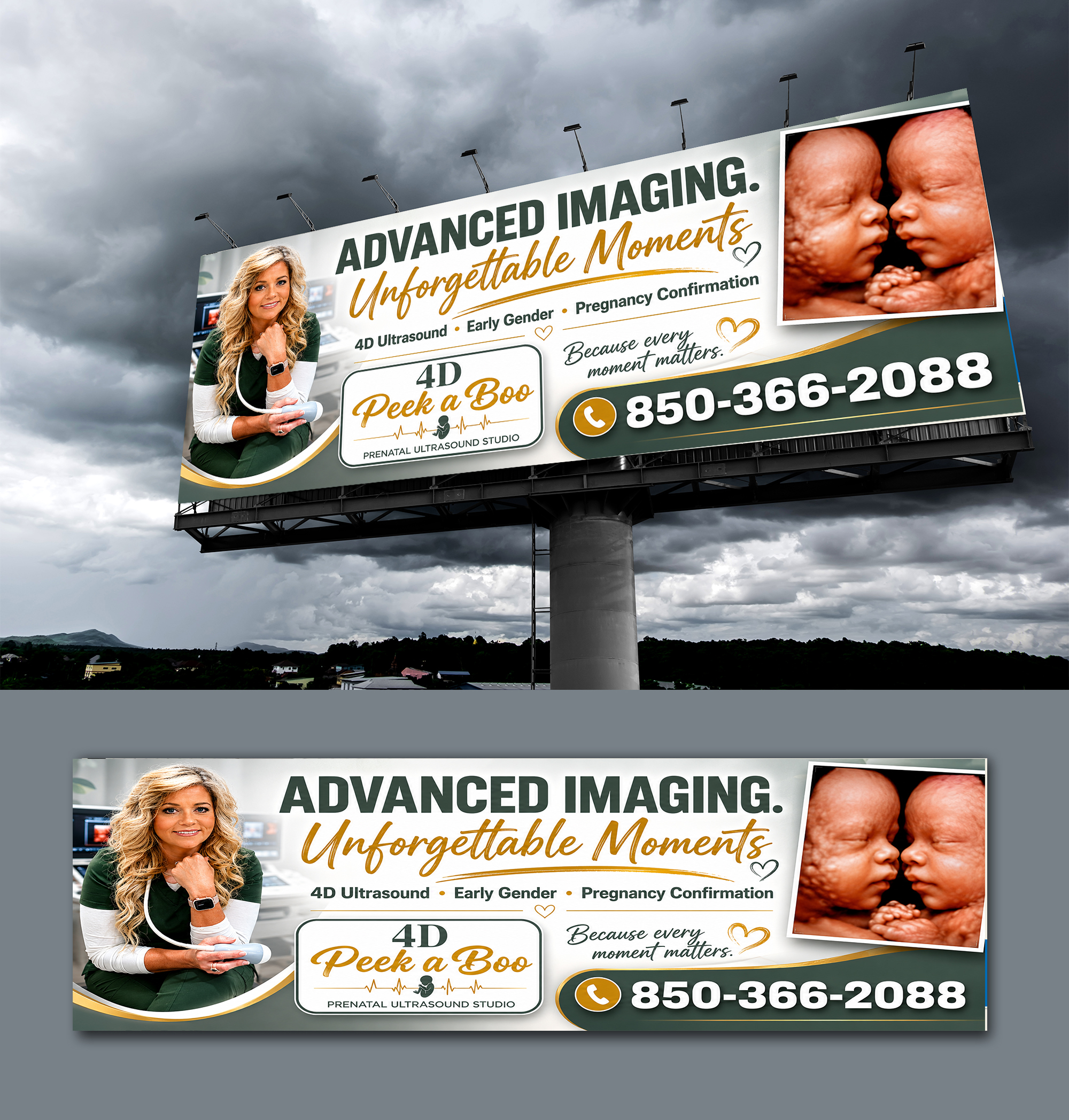 Billboard Design by JS Desiger for 4D Peek a Boo of Pace  | Design #37326321
