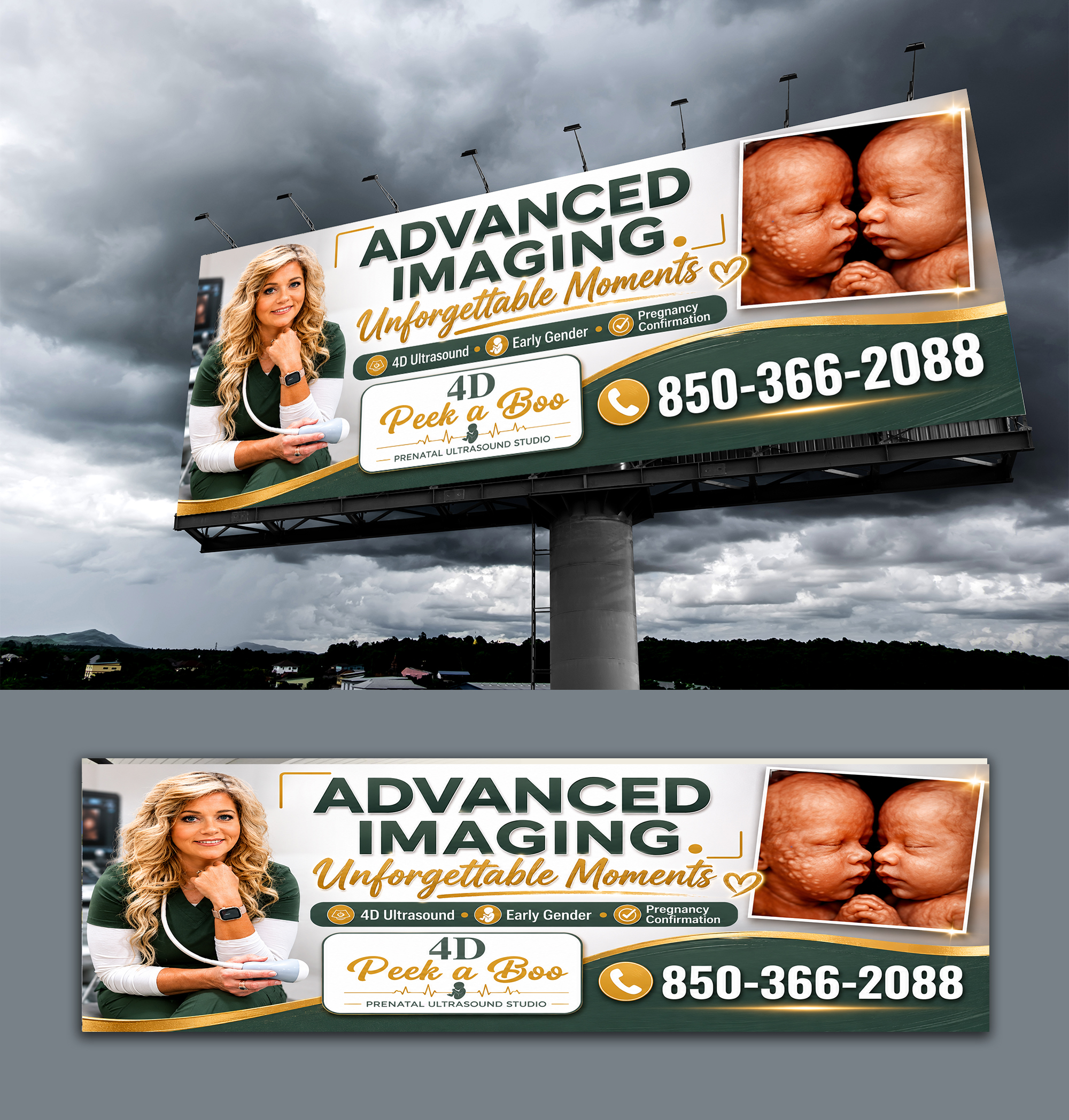 Billboard Design by JS Desiger for 4D Peek a Boo of Pace  | Design #37326324