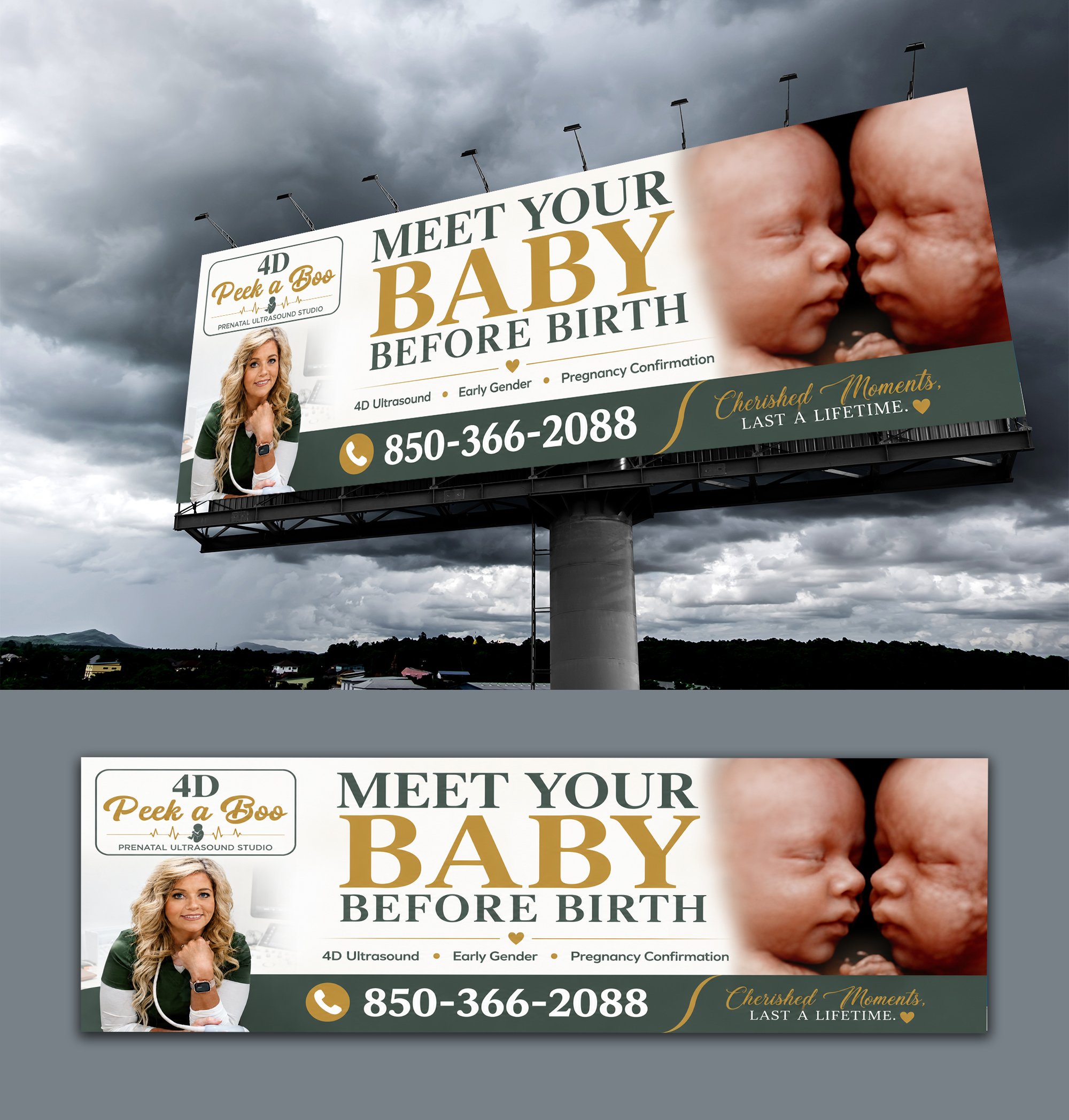 Billboard Design by JS Desiger for 4D Peek a Boo of Pace  | Design #37327381