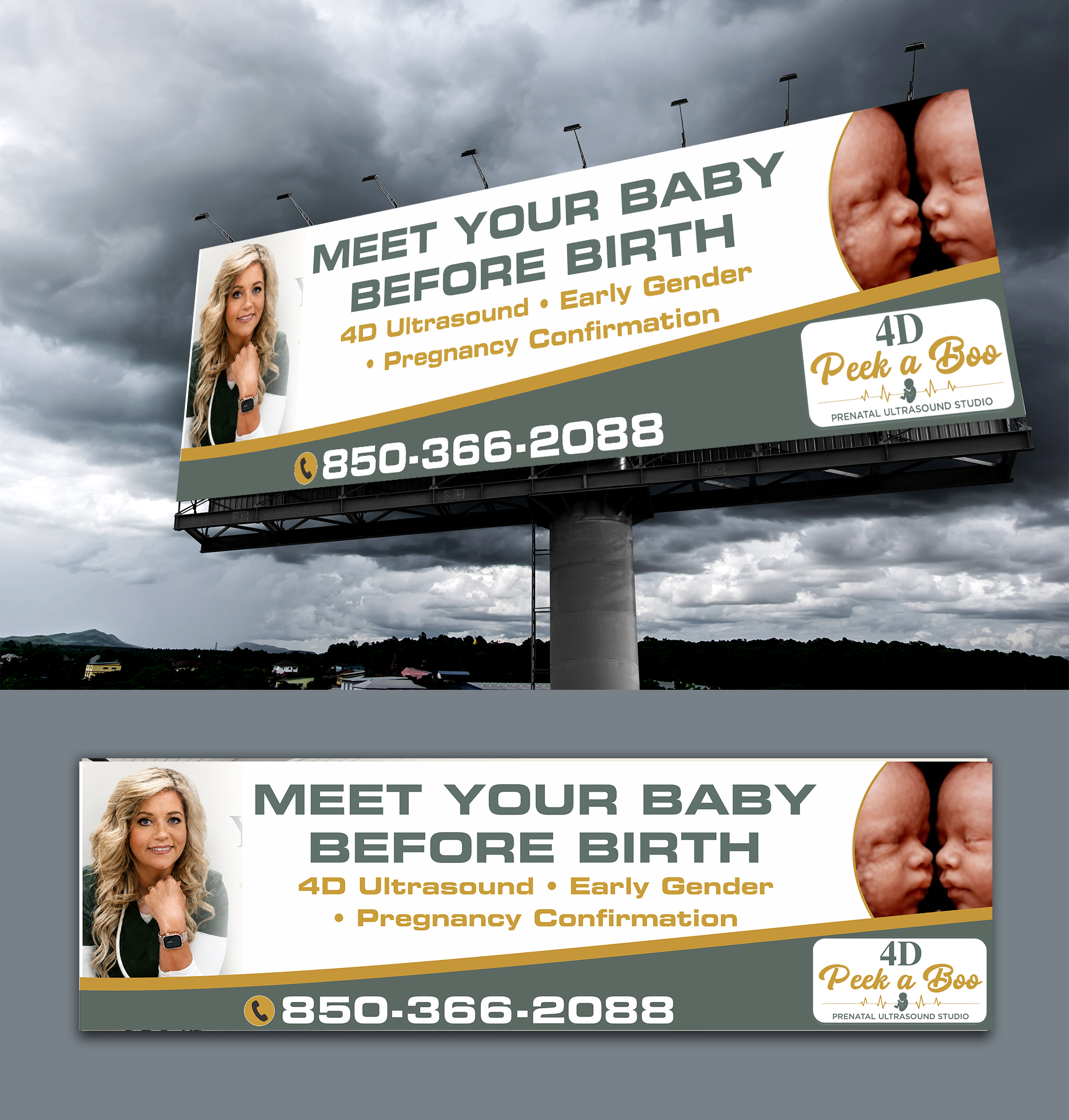 Billboard Design by JS Desiger for 4D Peek a Boo of Pace  | Design #37334873