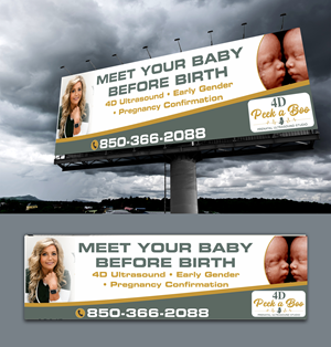 Diseño de Cartelera por JS Desiger para 4D Peek a Boo of Pace  | Diseño: #37334873