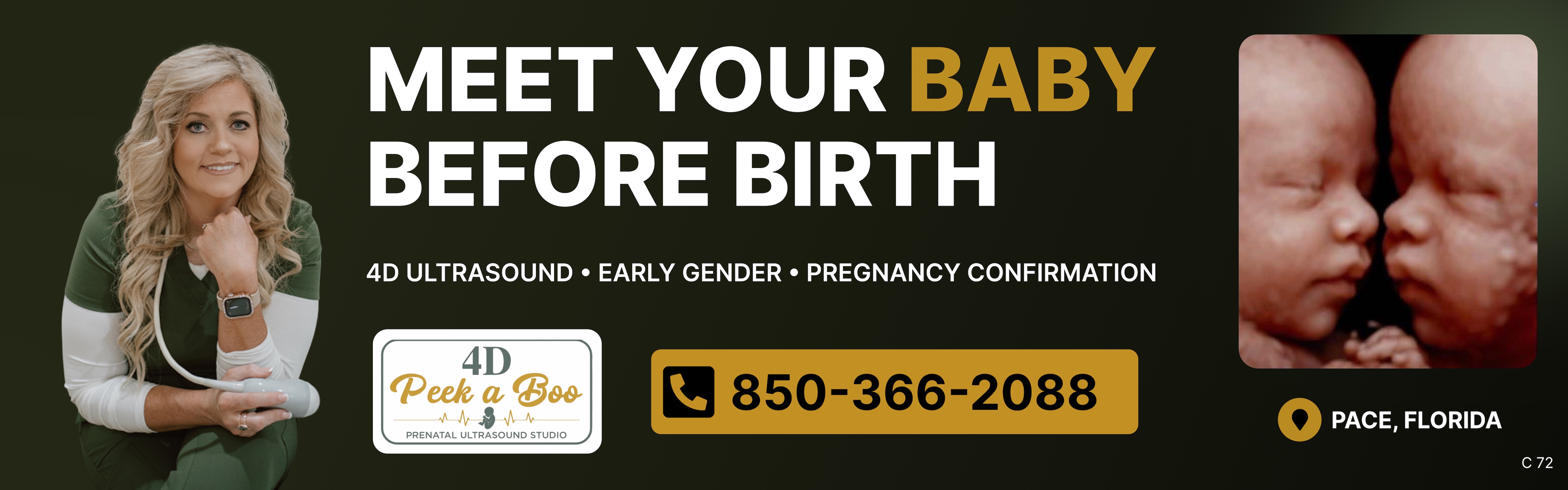 Billboard Design by pb for 4D Peek a Boo of Pace  | Design #37331524