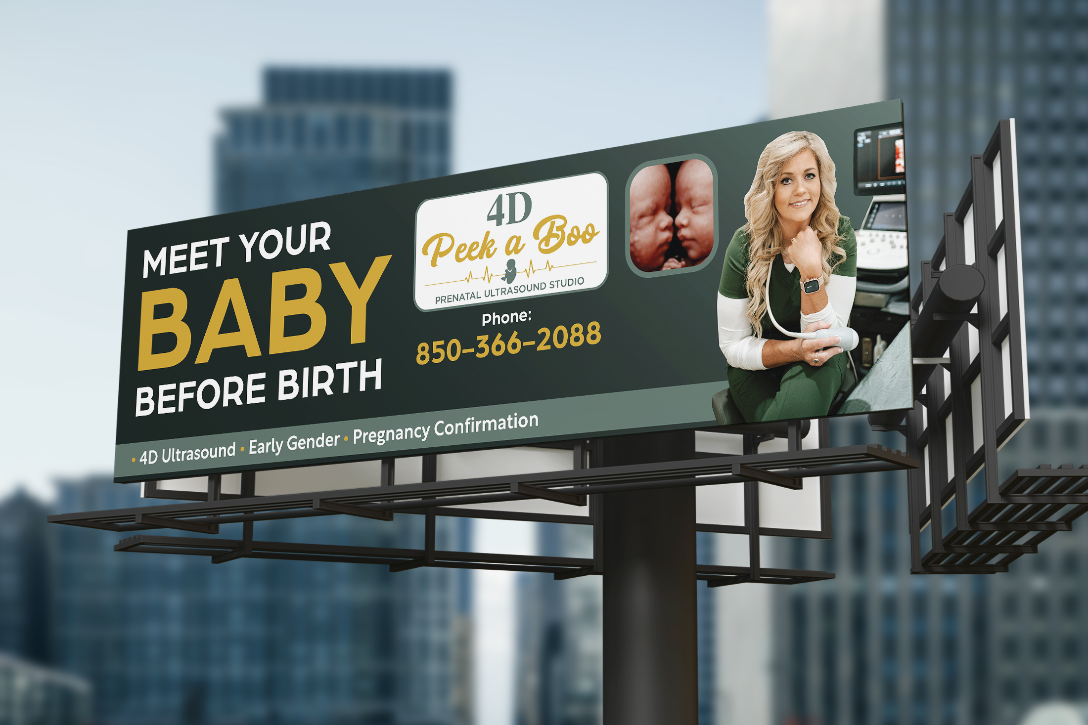 Billboard Design by mmmarif1982 for 4D Peek a Boo of Pace  | Design #37340414