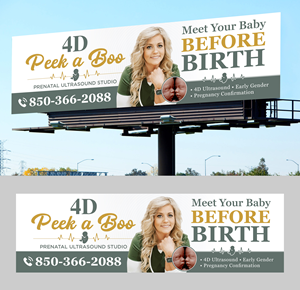 Diseño de Cartelera por SAI DESIGNS para 4D Peek a Boo of Pace  | Diseño: #37337545