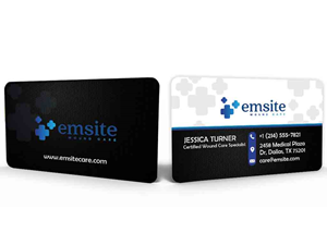 Business Card Design by Harshan for Emsite Health | Design: #37333274