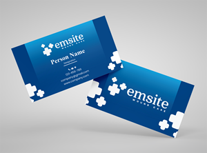 Business Card Design by Talha Ahmad for Emsite Health | Design: #37333682