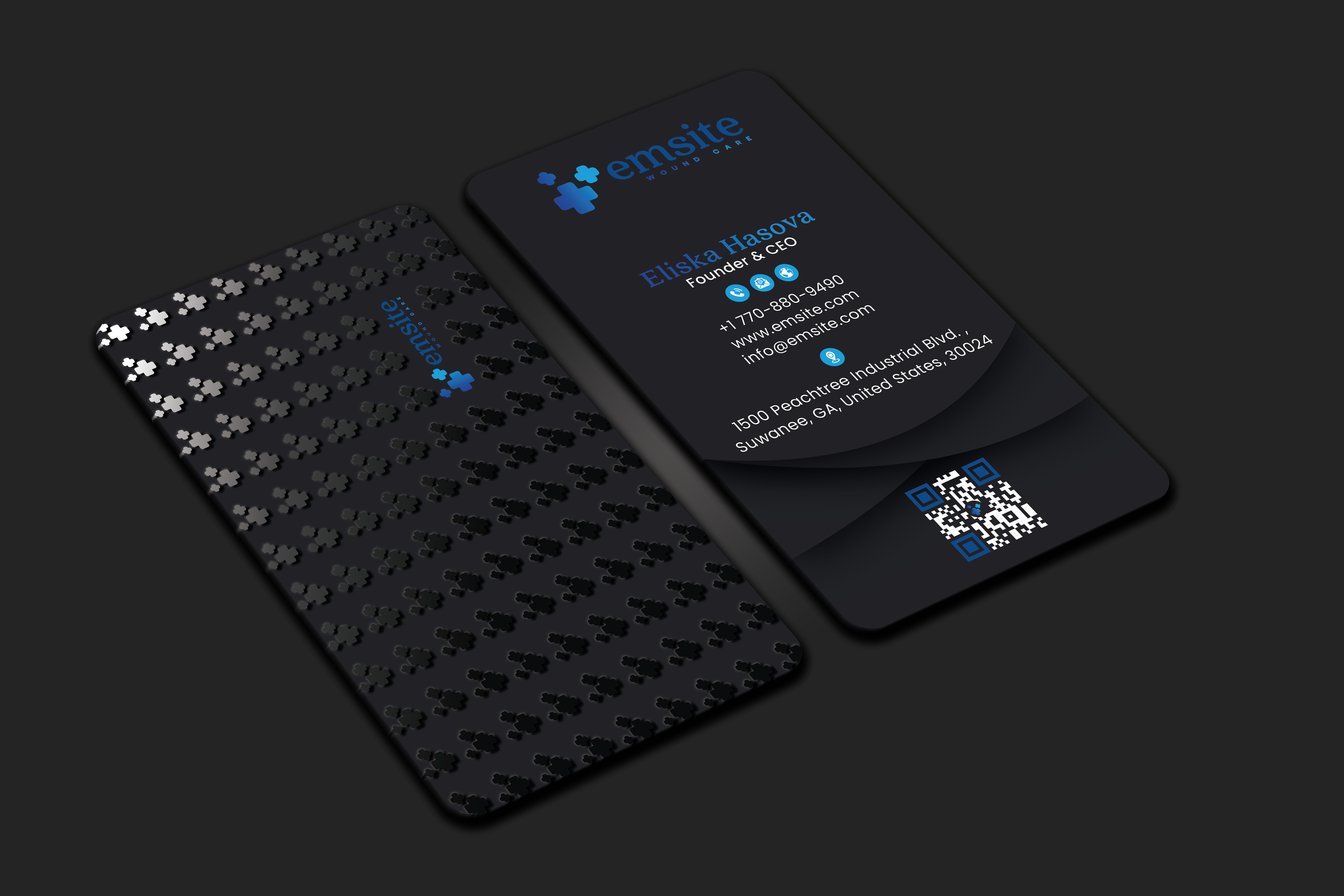 Business Card Design by DesignerShahadat for Emsite Health | Design #37332469