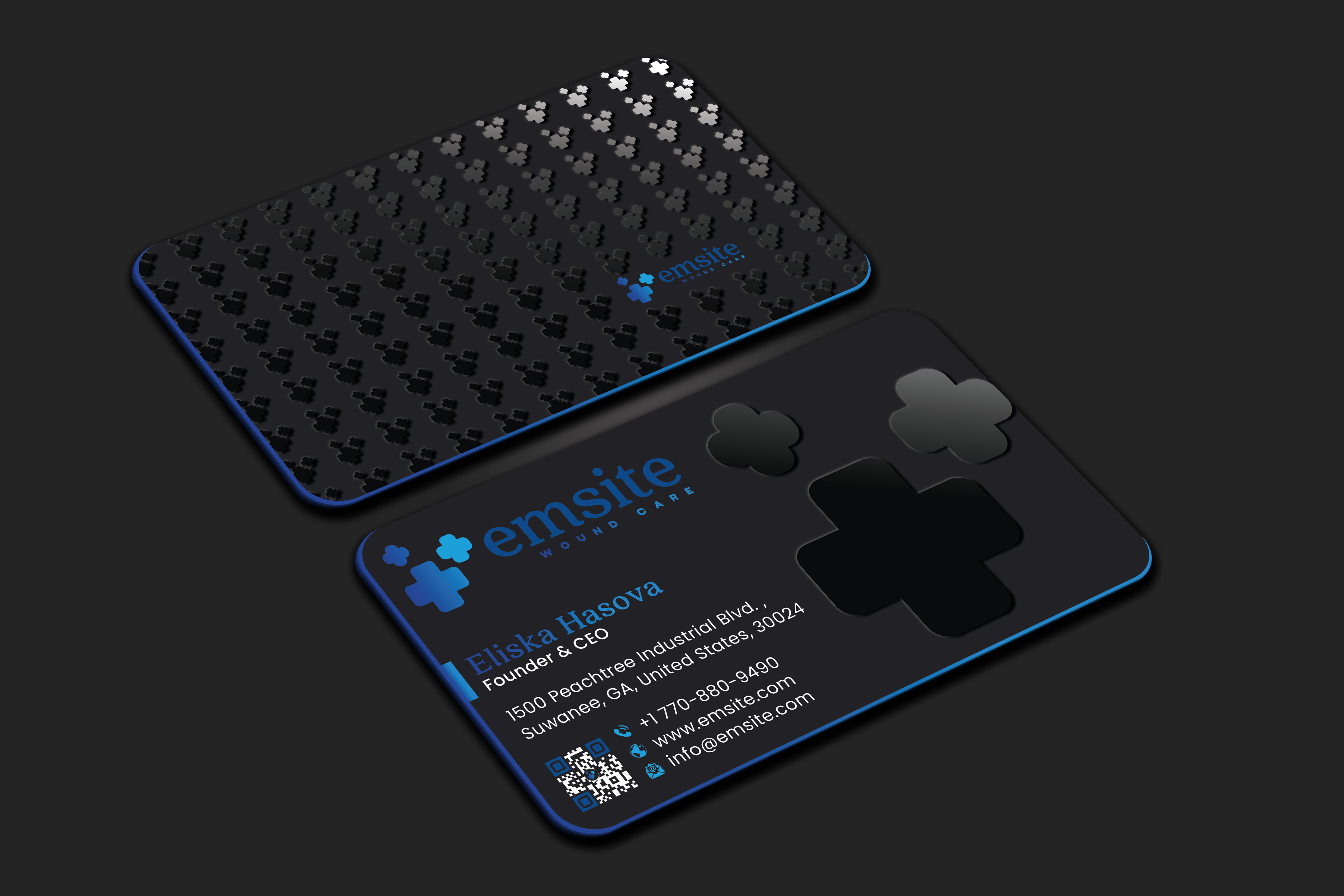 Business Card Design by DesignerShahadat for Emsite Health | Design #37332522