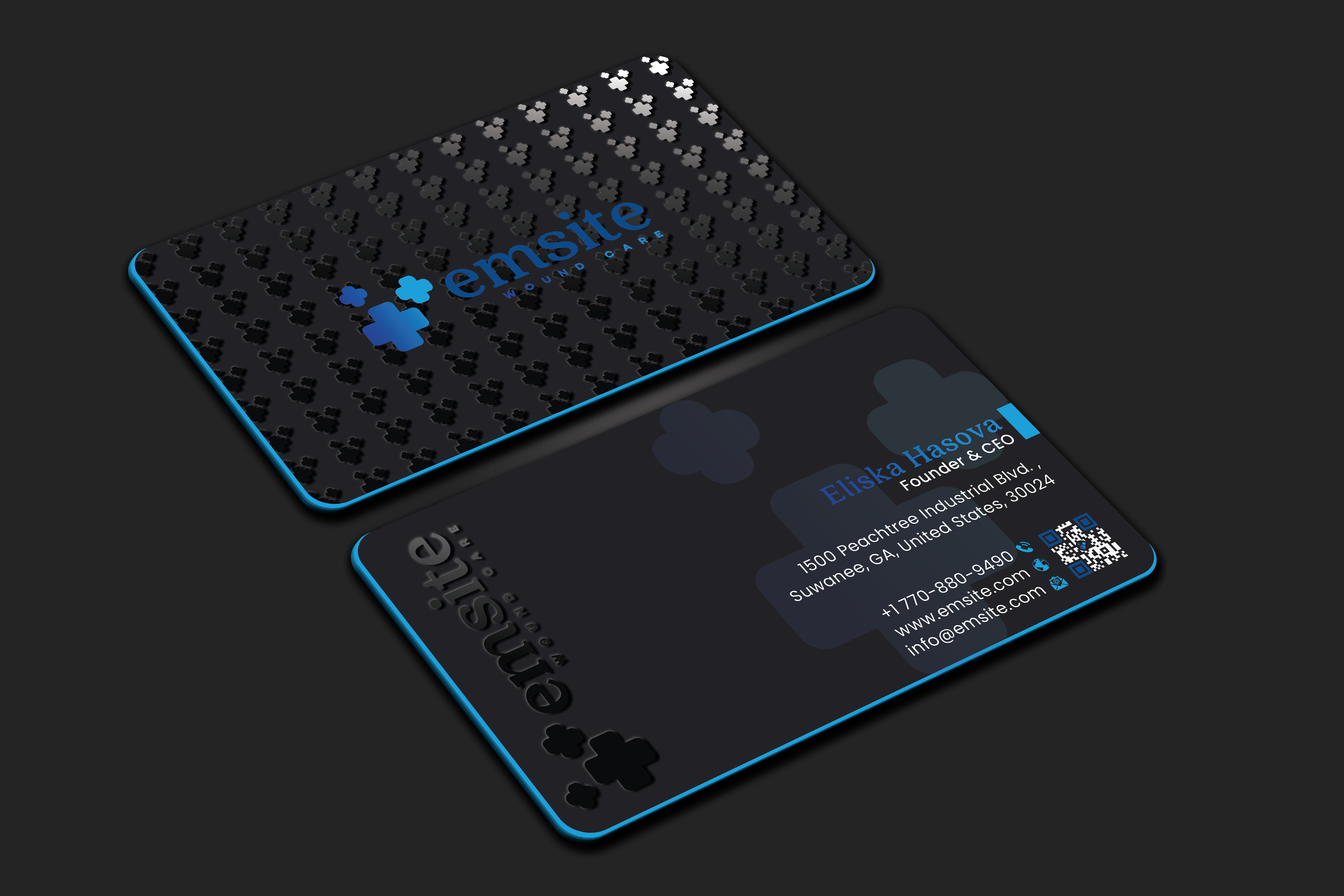 Business Card Design by DesignerShahadat for Emsite Health | Design #37332523