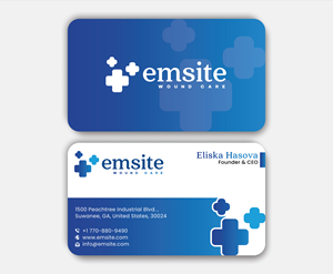 Business Card Design by DesignerShahadat for Emsite Health | Design: #37332661