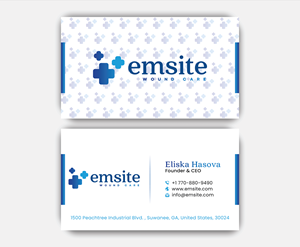 Business Card Design by DesignerShahadat for Emsite Health | Design: #37332961