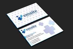 Business Card Design by DesignerShahadat for Emsite Health | Design: #37333106