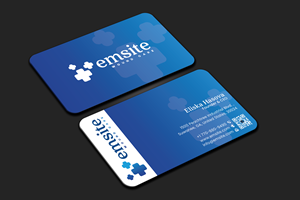 Business Card Design by DesignerShahadat for Emsite Health | Design: #37333107