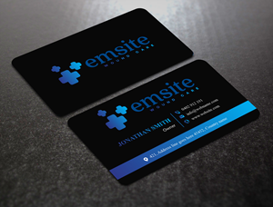 Business Card Design by JS Desiger for Emsite Health | Design: #37332403