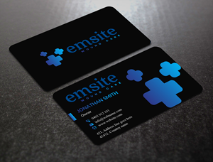 Business Card Design by JS Desiger for Emsite Health | Design: #37332429