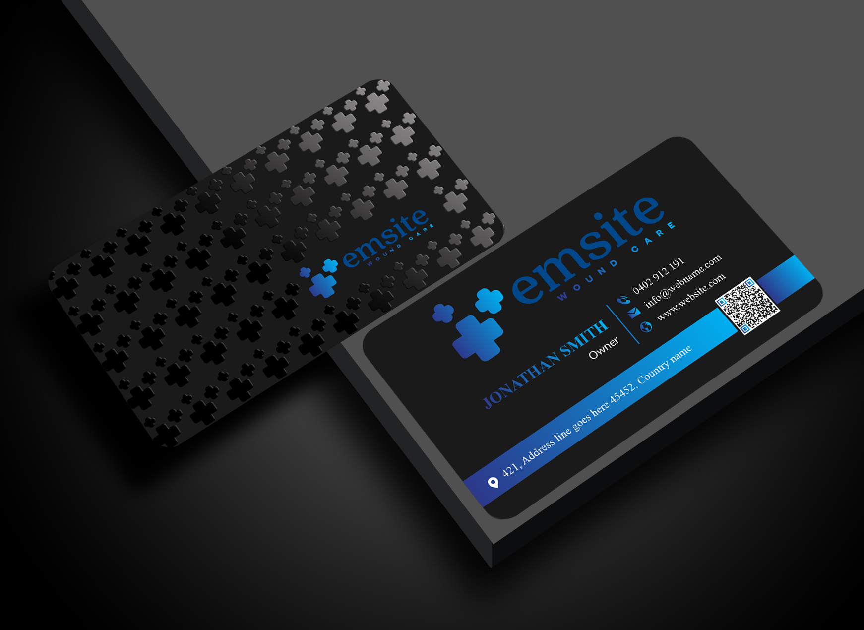 Business Card Design by JS Desiger for Emsite Health | Design #37335759
