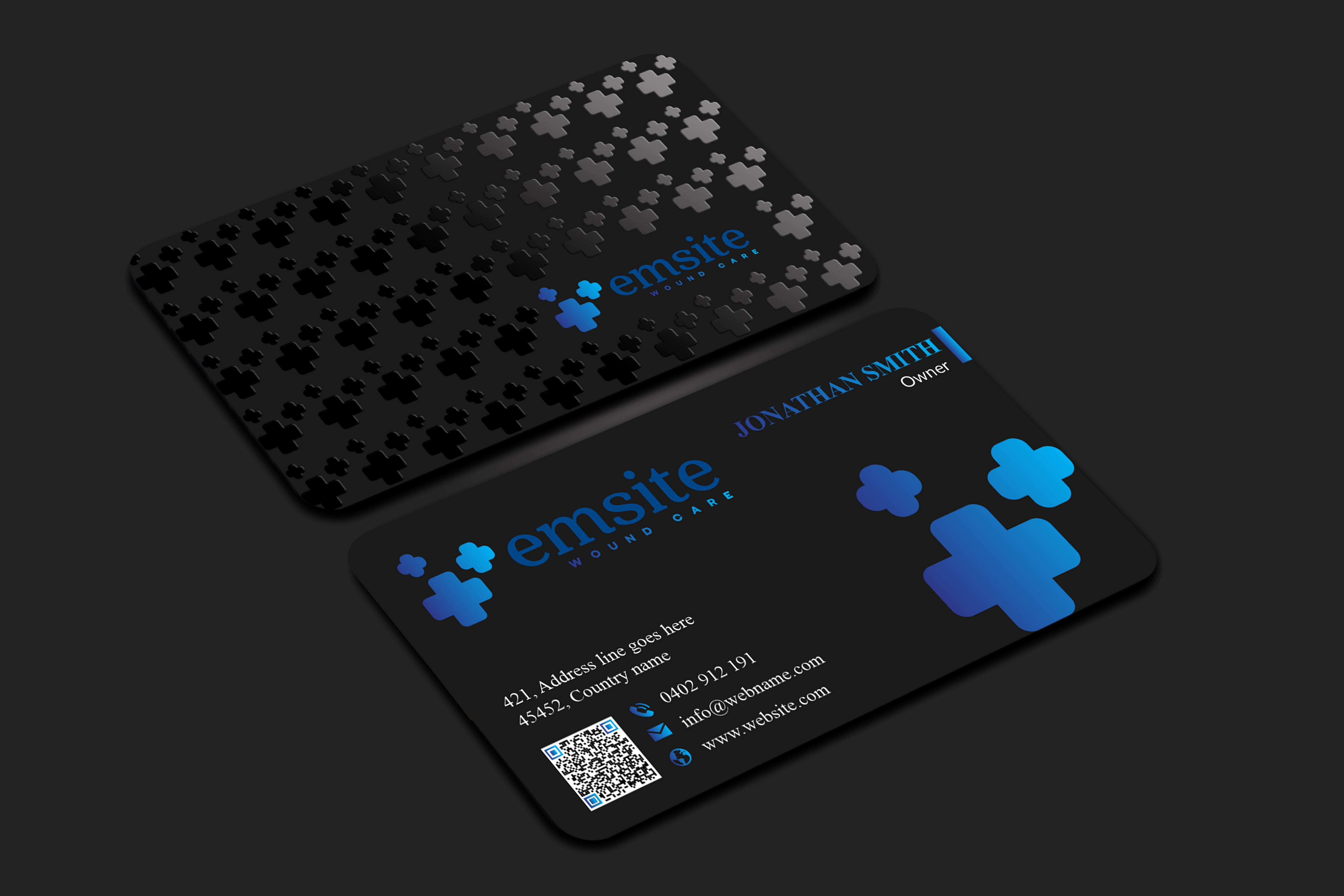 Business Card Design by JS Desiger for Emsite Health | Design #37335773