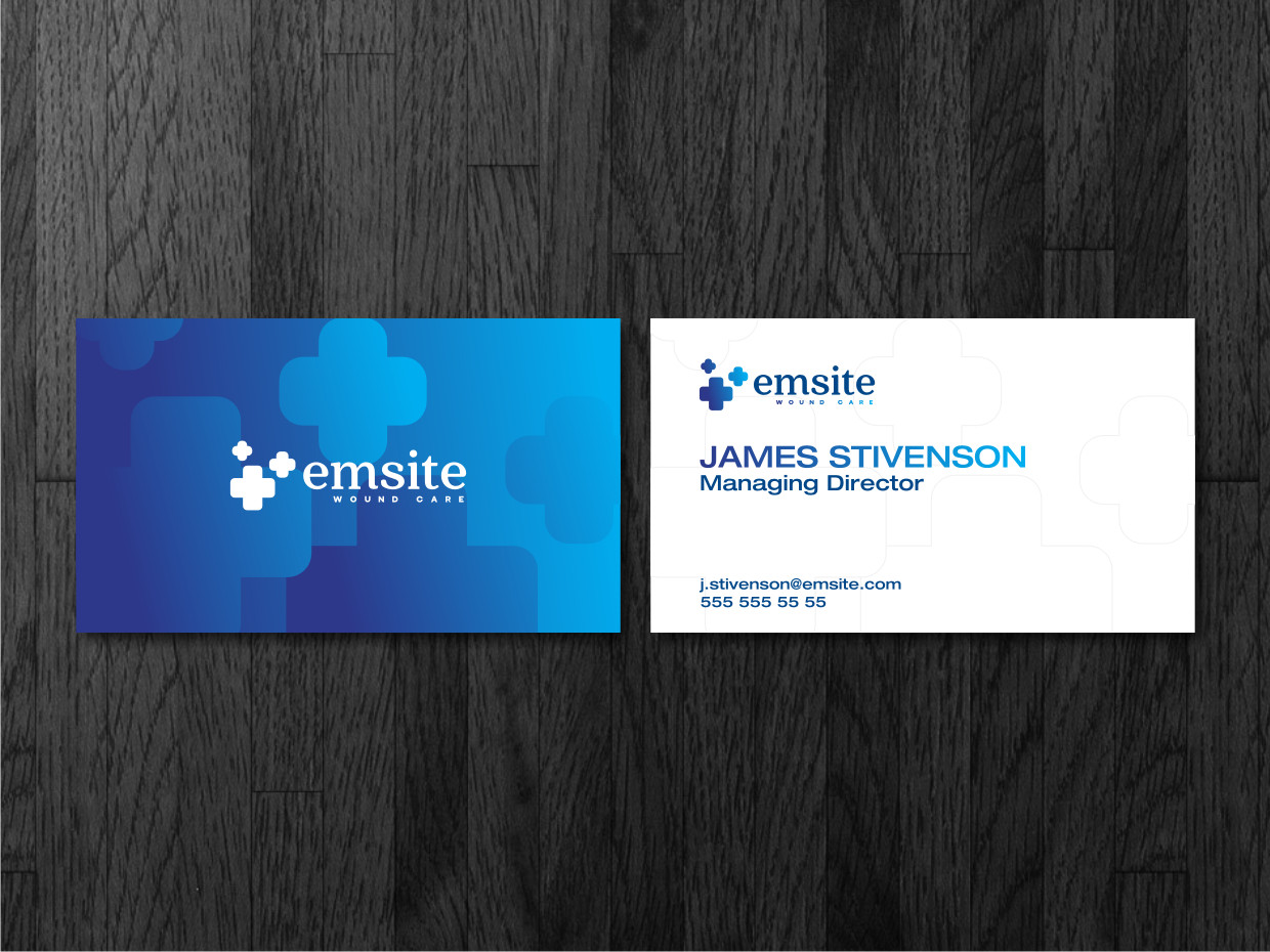 Business Card Design by Atvento Graphics for Emsite Health | Design #37334671