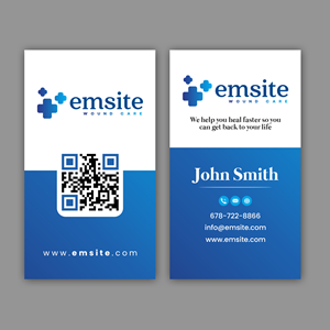 Business Card Design by debdesign for Emsite Health | Design: #37335177