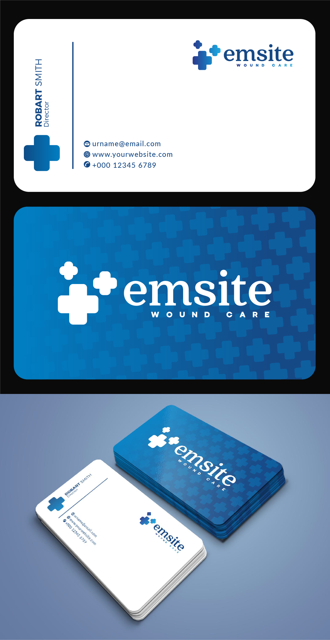 Business Card Design by creativeoutline for Emsite Health | Design #37335878
