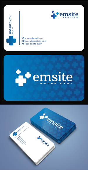 Business Card Design by creativeoutline for Emsite Health | Design: #37335878