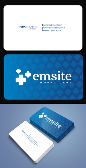 Business Card Design by creativeoutline for Emsite Health | Design: #37335880