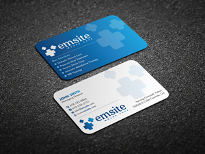 Business Card Design by Magic of Art for Emsite Health | Design: #37333486
