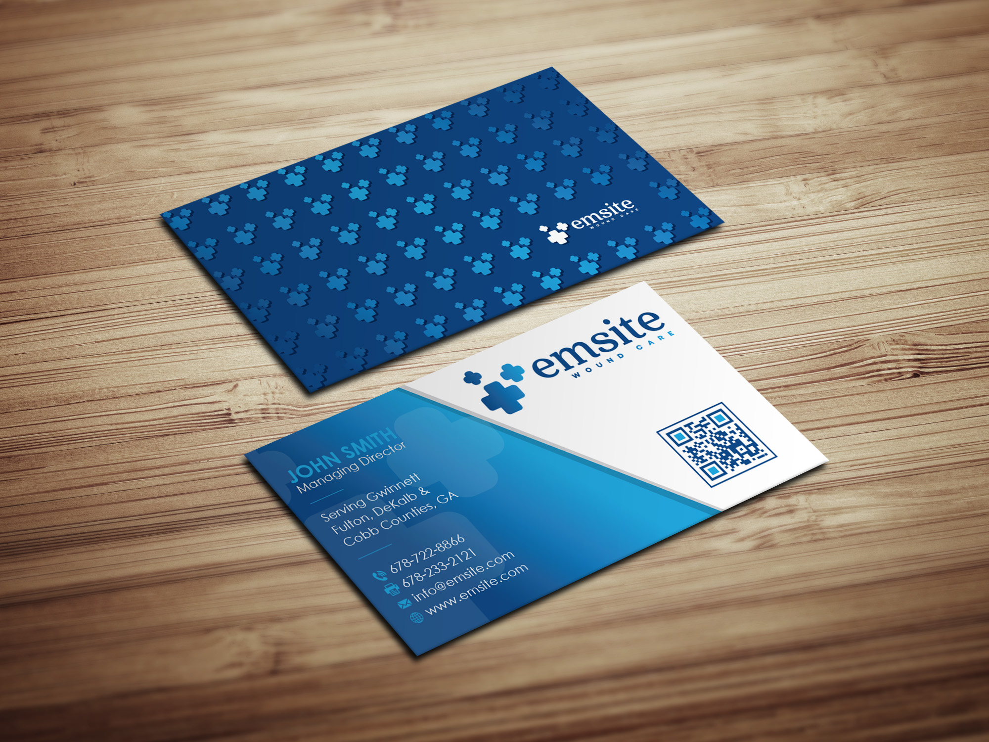 Business Card Design by Magic of Art for Emsite Health | Design #37335134