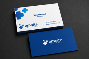 Business Card Design by mr.dev for Emsite Health | Design: #37334387