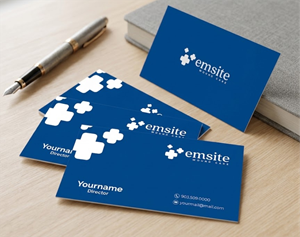 Business Card Design by mr.dev for Emsite Health | Design: #37334388