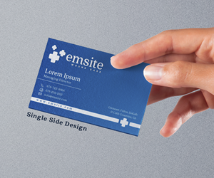 Business Card Design by Artandstuffbyshree for Emsite Health | Design: #37336378