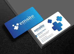 Business Card Design by Uttom 2 for Emsite Health | Design: #37333203