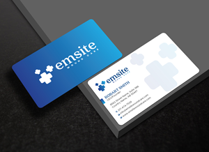 Business Card Design by Uttom 2 for Emsite Health | Design: #37333204