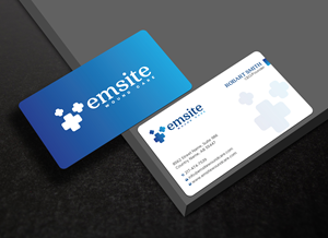 Business Card Design by Uttom 2 for Emsite Health | Design: #37333215