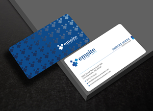 Business Card Design by Uttom 2 for Emsite Health | Design: #37333302