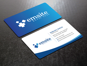 Business Card Design by Uttom 2 for Emsite Health | Design: #37333505