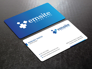 Business Card Design by Uttom 2 for Emsite Health | Design: #37333509
