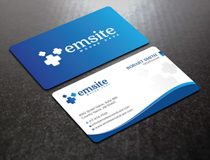 Business Card Design by Uttom 2 for Emsite Health | Design: #37333513