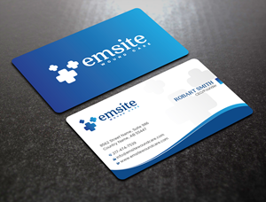Business Card Design by Uttom 2 for Emsite Health | Design: #37333514