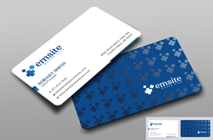 Business Card Design by Uttom 2 for Emsite Health | Design: #37333730