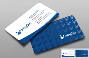 Business Card Design by Uttom 2 for Emsite Health | Design: #37333731