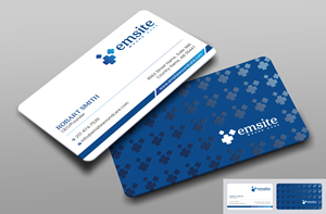 Business Card Design by Uttom 2 for Emsite Health | Design: #37333732