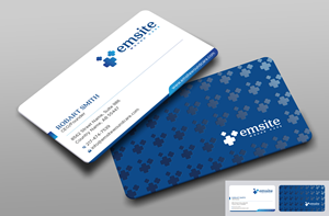 Business Card Design by Uttom 2 for Emsite Health | Design: #37333735